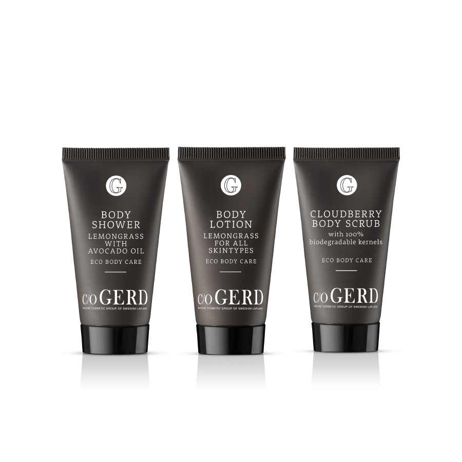 Resekit - Lemongrass i gruppen Paket hos Sense Spa Clarion Sense (Bodykitlemongrass-0030)