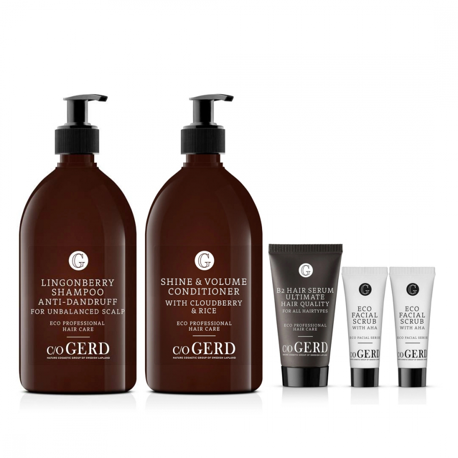 DETOXKIT - HRTYP OBALANS I HRBOTTEN FINT HR i gruppen Hrvrd / Hrvrd detoxkur hos Sense Spa Clarion Sense (DETOXLINGONBERRYFINEHAIR)