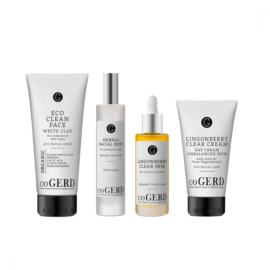 Rutin fr obalanserad/aknehud i gruppen Hudvrd / Hudvrdsrutiner hos Sense Spa Clarion Sense (SKINLINGONBERRY)